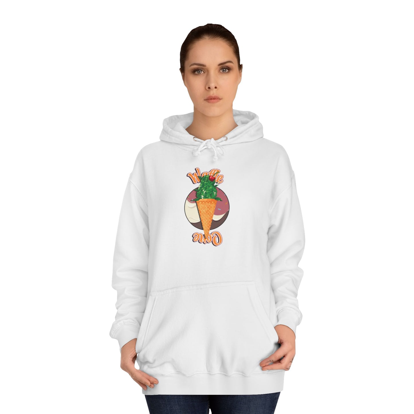 4SO's 420 Strain Design Hoodie - Waffle Cone
