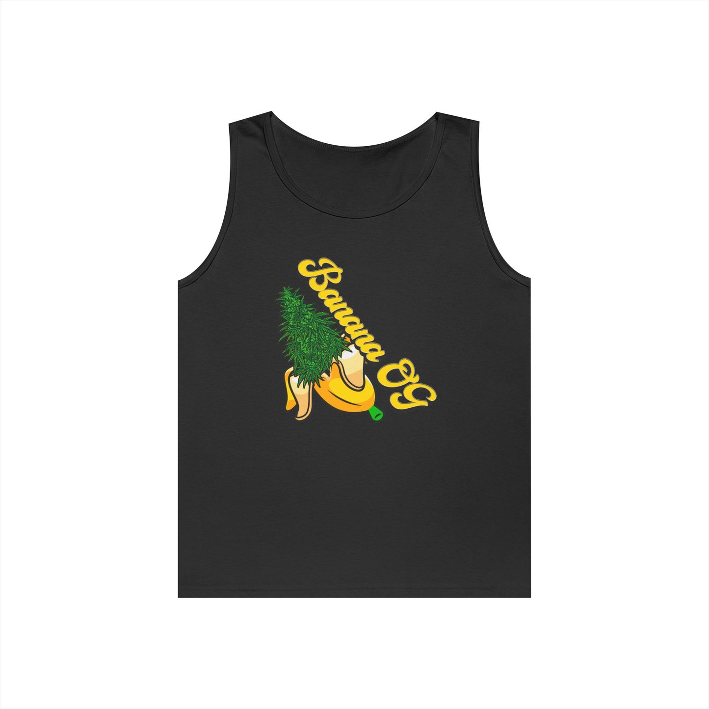 4SO's 420 Strain Design Tank Top - Banana OG