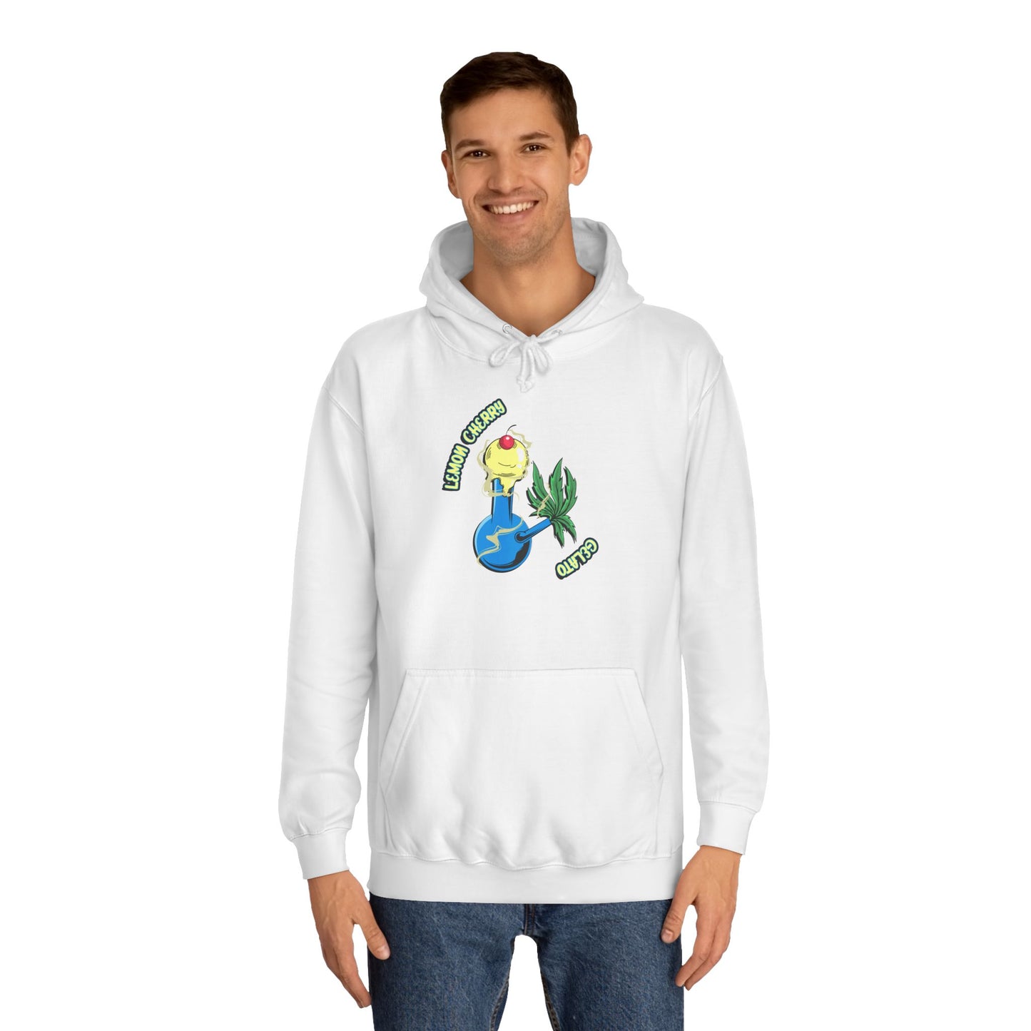 4SO's 420 Strain Design Hoodie - Lemon Cherry Gelato