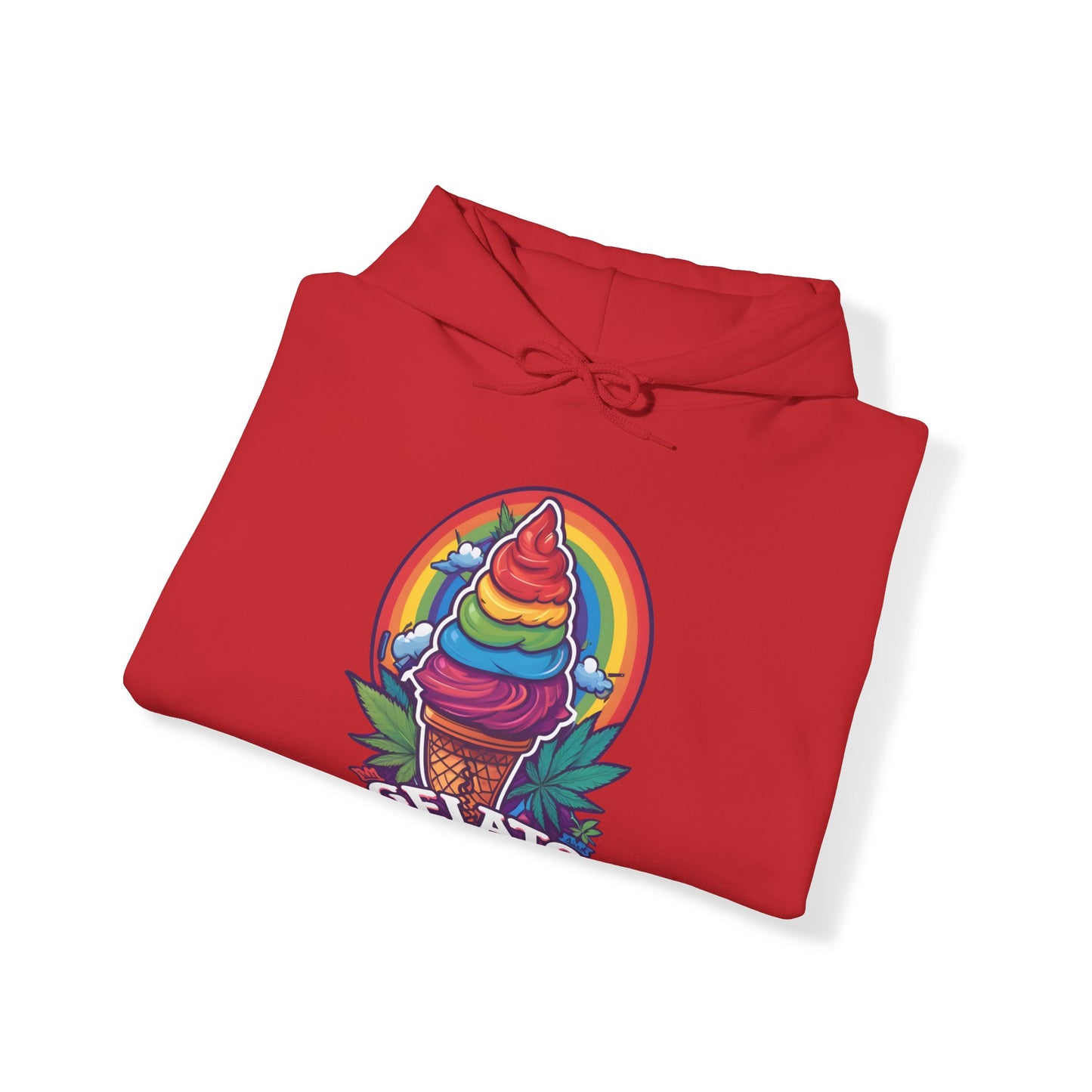 4SO® Rainbow Gelato Hooded Sweatshirt