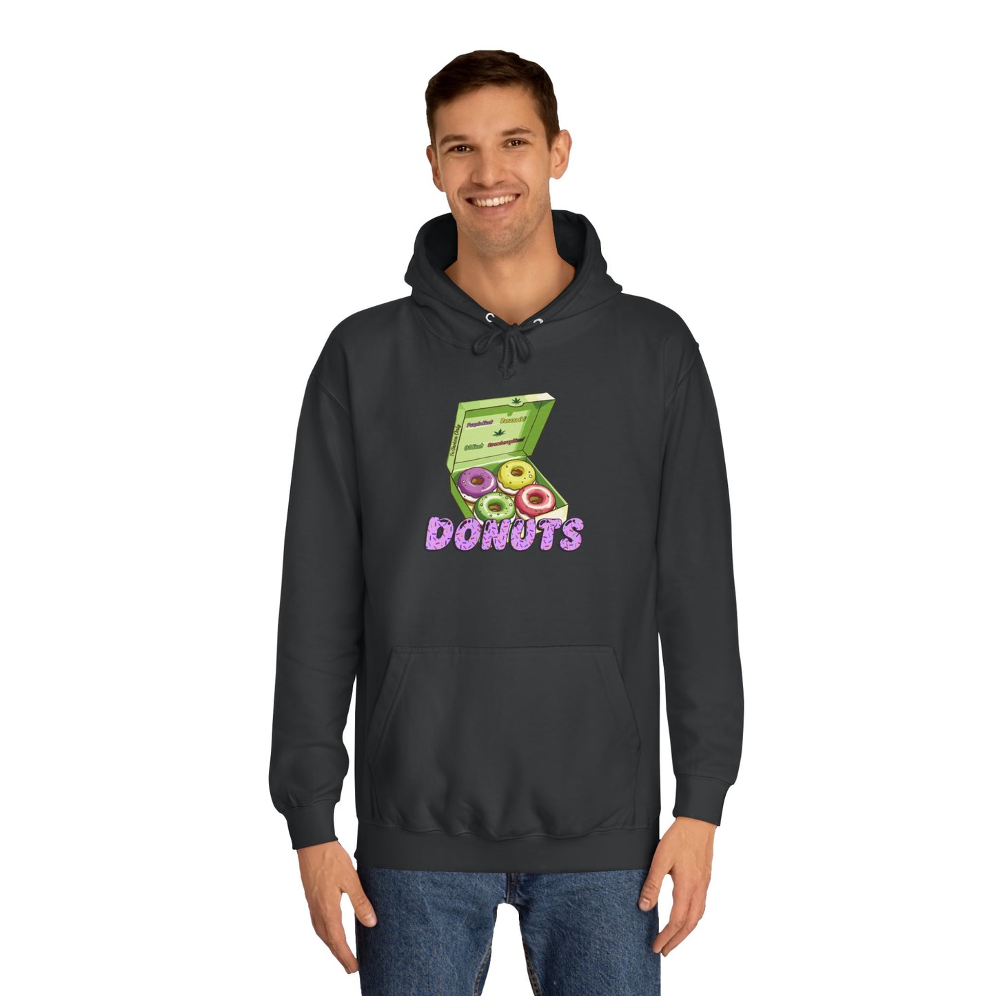 4SO's 420 Strain Design Hoodie - Donuts