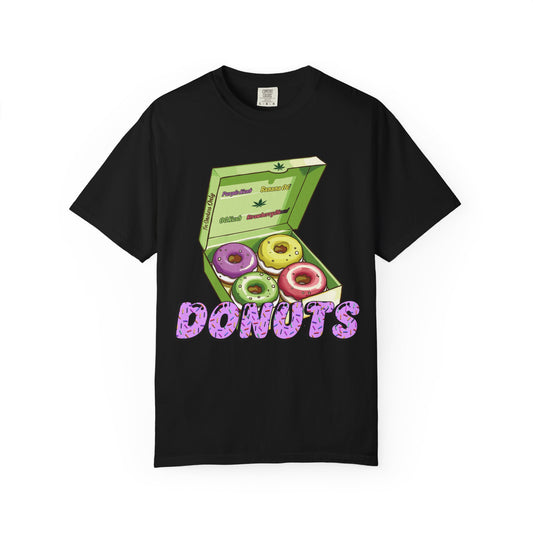 4SO's 420 Strain Design Oversized Tee - Donuts