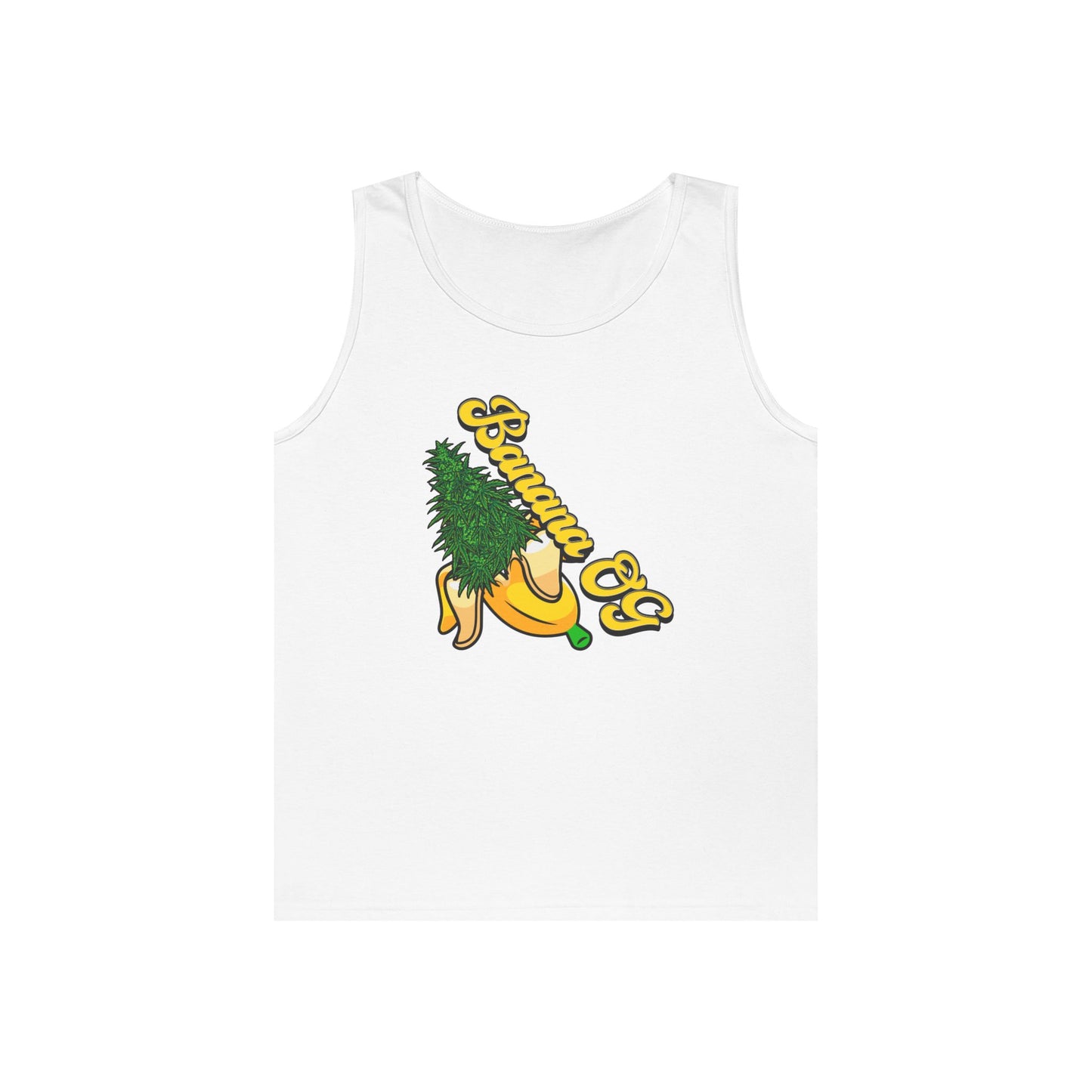 4SO's 420 Strain Design Tank Top - Banana OG