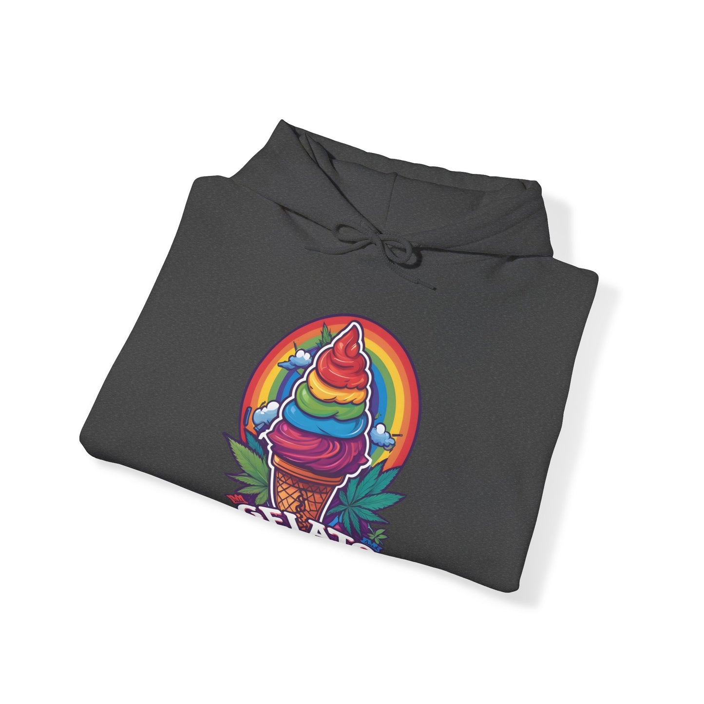 4SO® Rainbow Gelato Hooded Sweatshirt