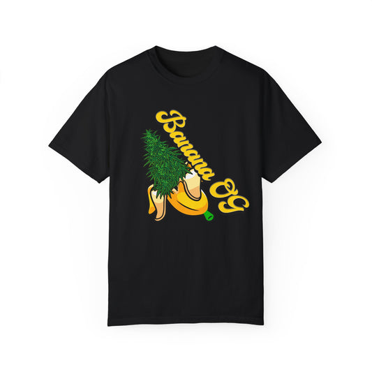4SO's 420 Strain Design Oversized Tee - Banana OG
