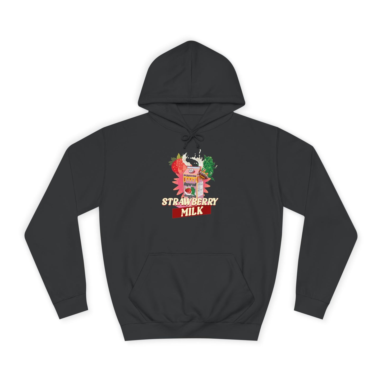 4SO's 420 Strain Design Hoodie - Strawberry Milk