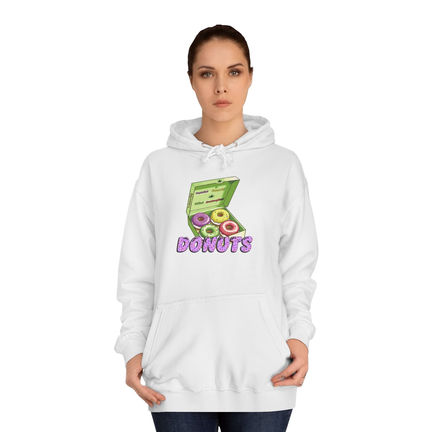 4SO's 420 Strain Design Hoodie - Donuts
