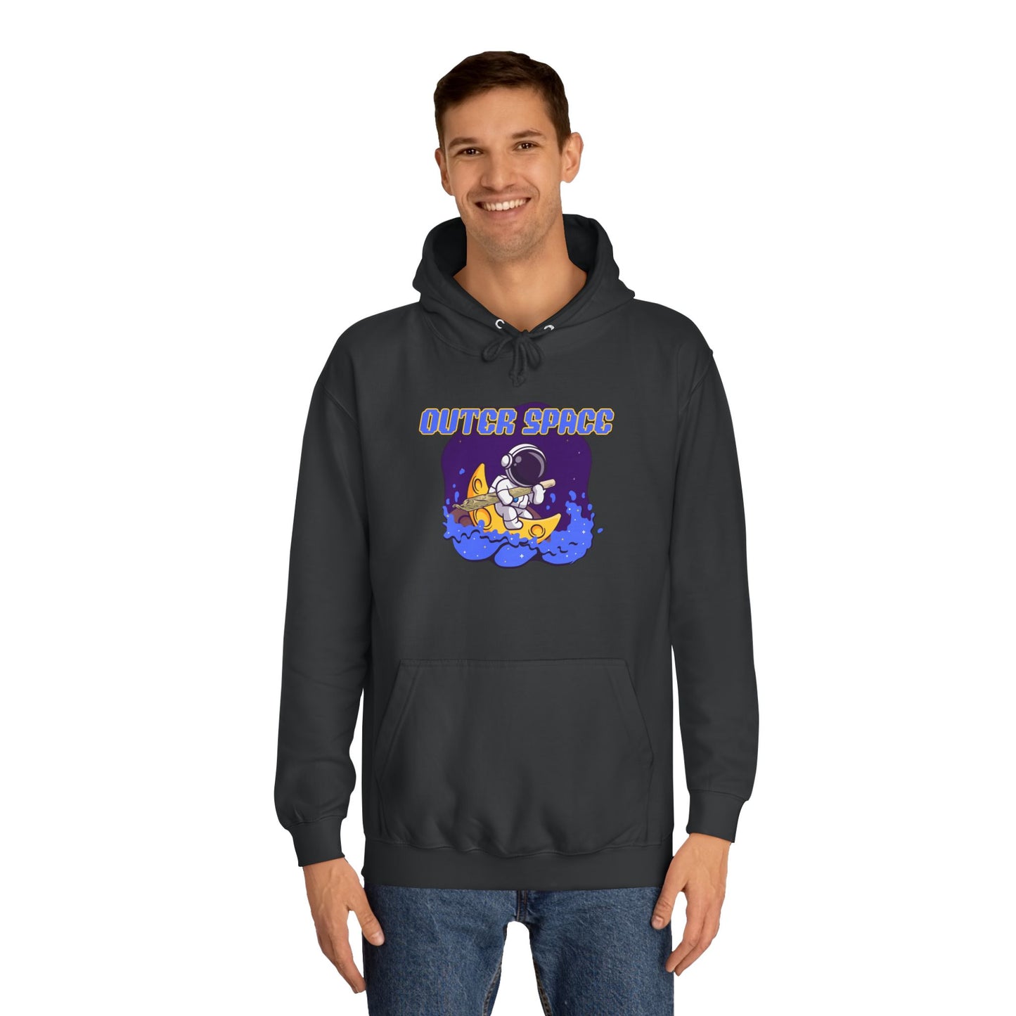 4SO's 420 Strain Design Hoodie - Outer Space