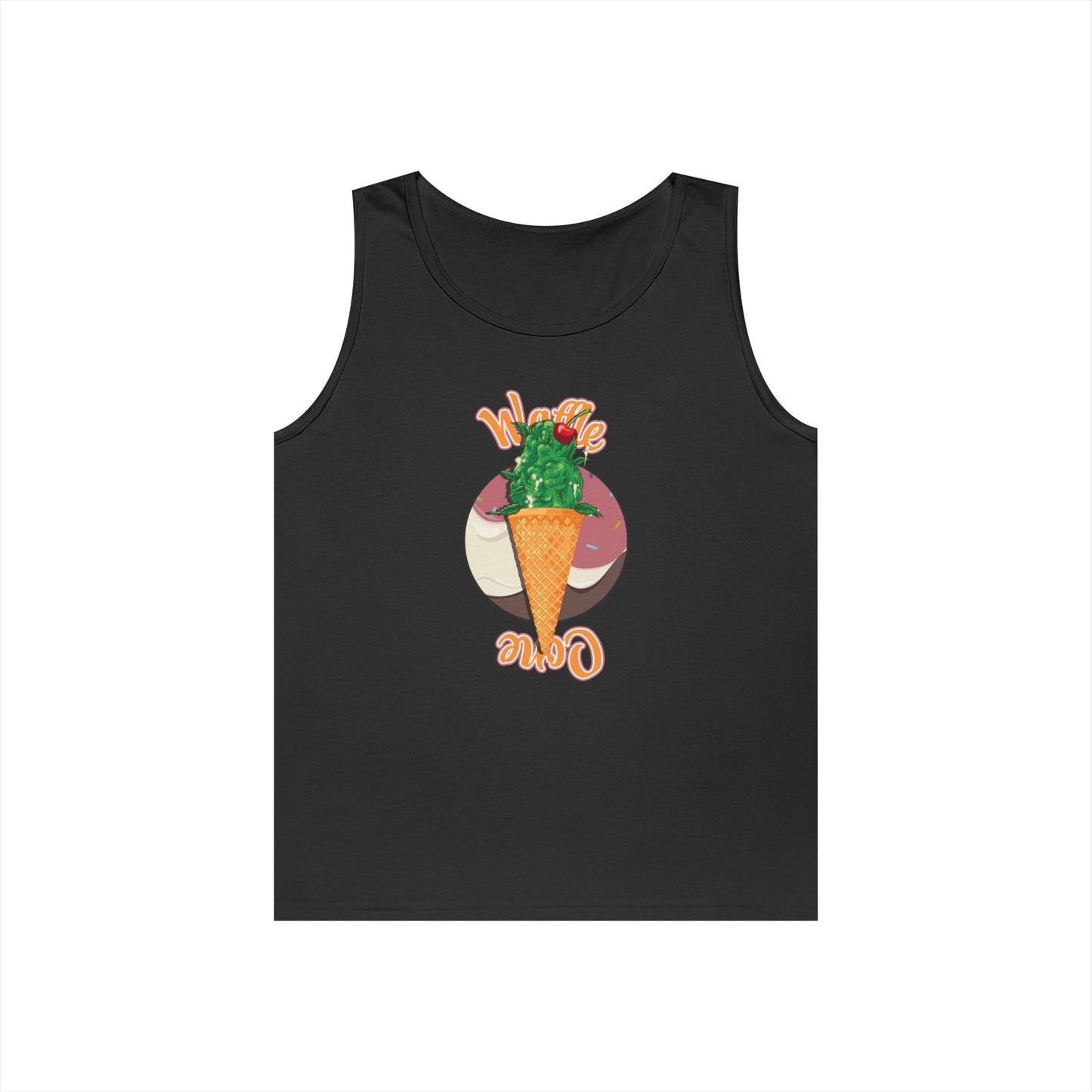 4SO's 420 Strain Design Tank Top - Waffle Cone