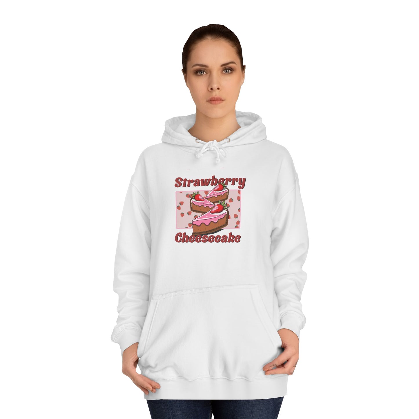 4SO's 420 Strain Design Hoodie - Strawberry Cheesecake