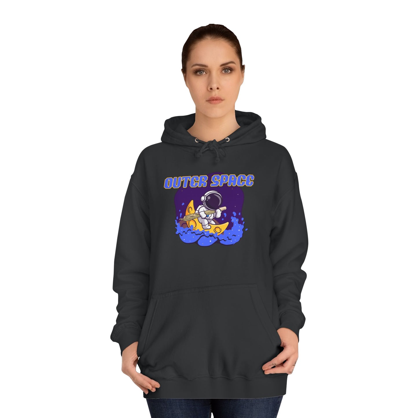 4SO's 420 Strain Design Hoodie - Outer Space