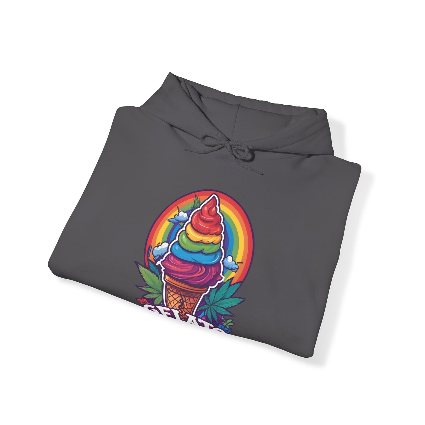 4SO® Rainbow Gelato Hooded Sweatshirt