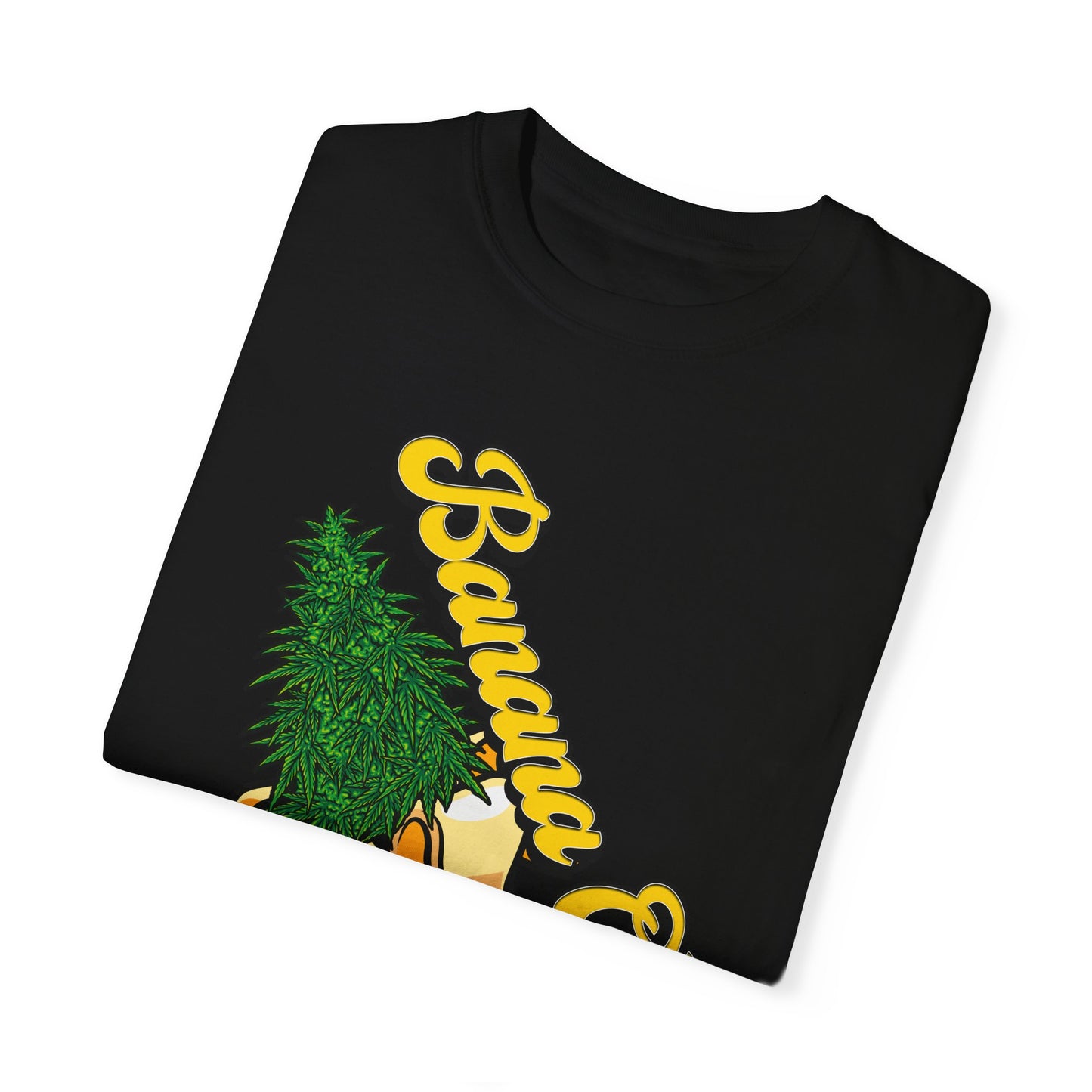 4SO's 420 Strain Design Oversized Tee - Banana OG