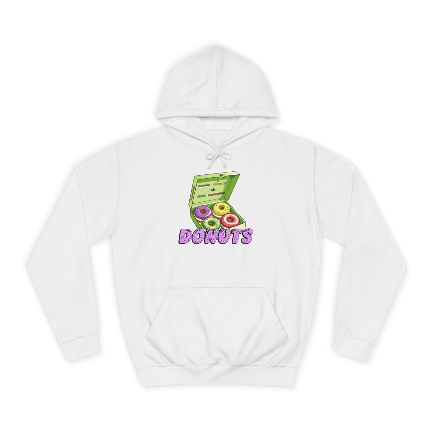 4SO's 420 Strain Design Hoodie - Donuts