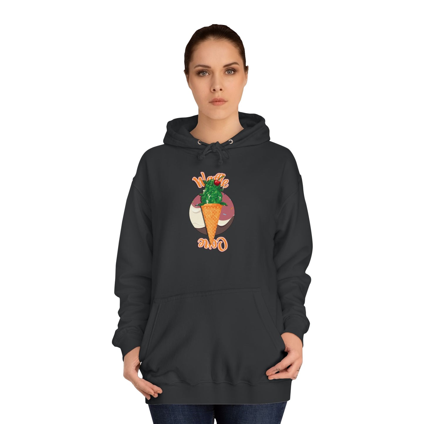 4SO's 420 Strain Design Hoodie - Waffle Cone