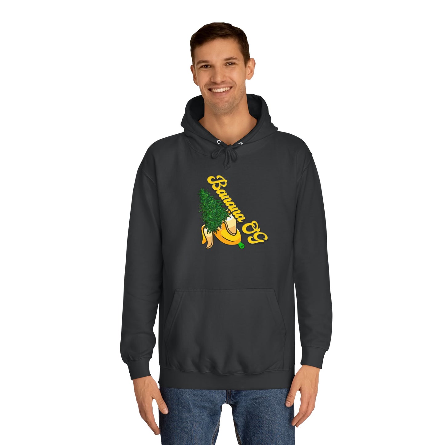 4SO's 420 Strain Design Hoodie - Banana OG