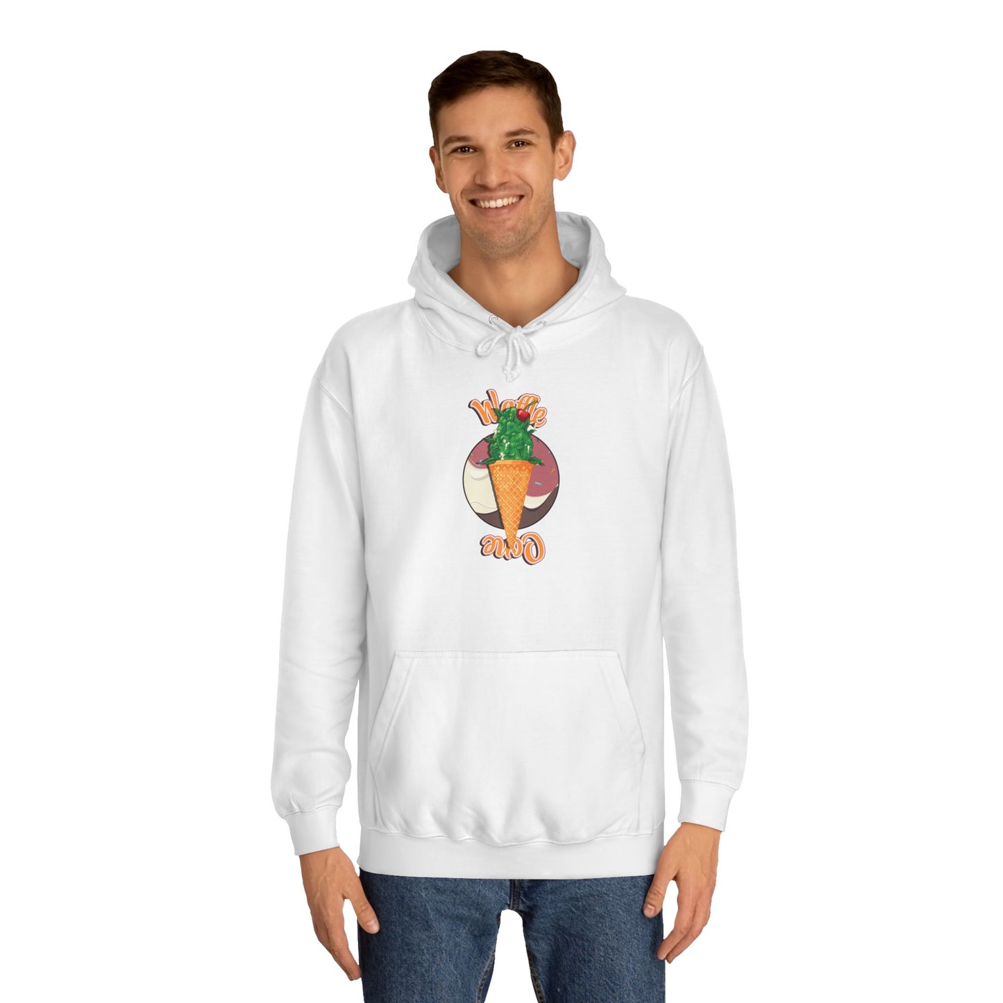 4SO's 420 Strain Design Hoodie - Waffle Cone