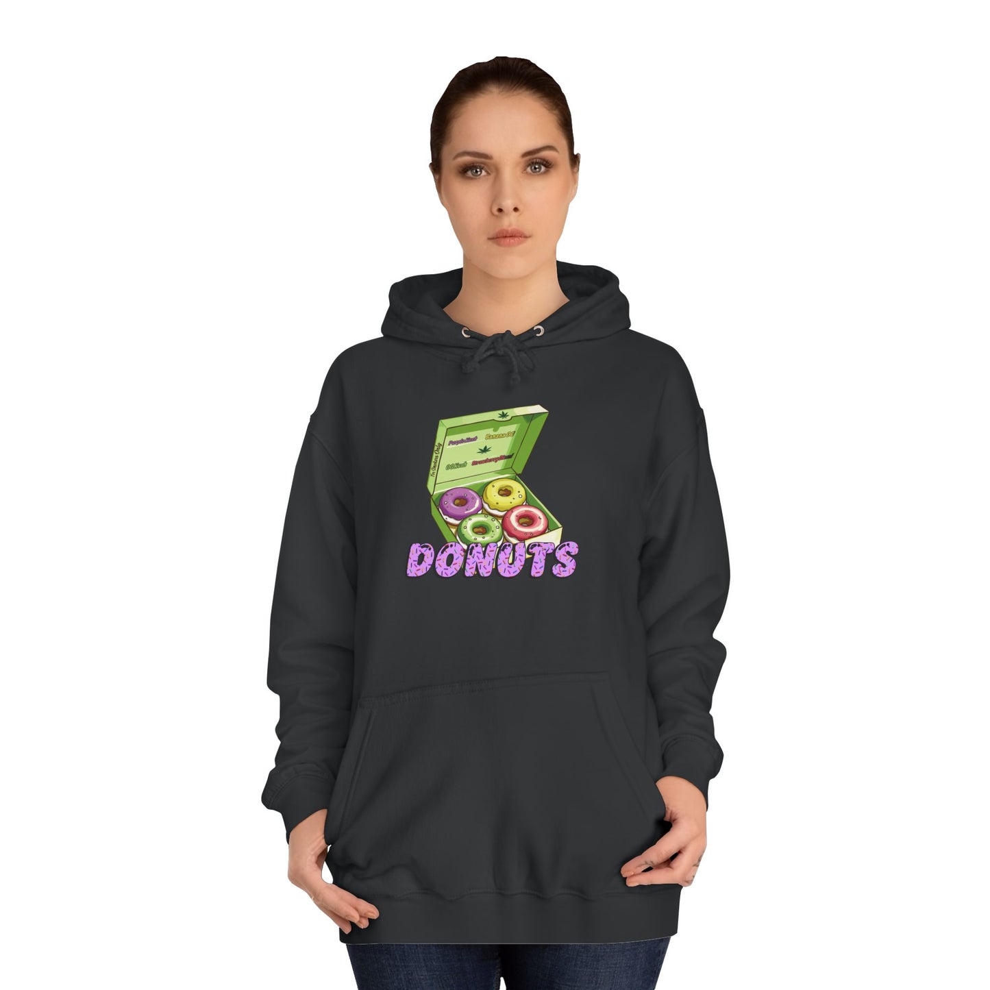 4SO's 420 Strain Design Hoodie - Donuts
