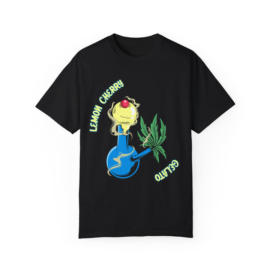 4SO's 420 Strain Design Oversized Tee - Lemon Cherry Gelato