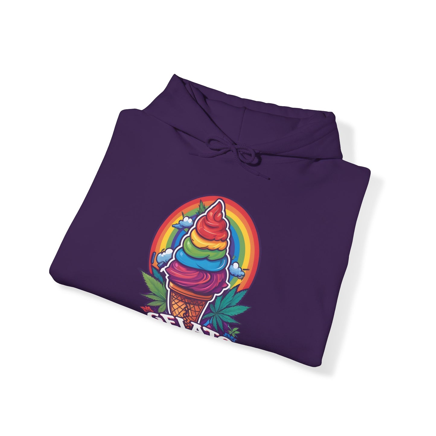 4SO® Rainbow Gelato Hooded Sweatshirt