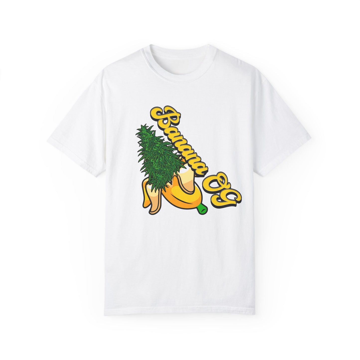 4SO's 420 Strain Design Oversized Tee - Banana OG