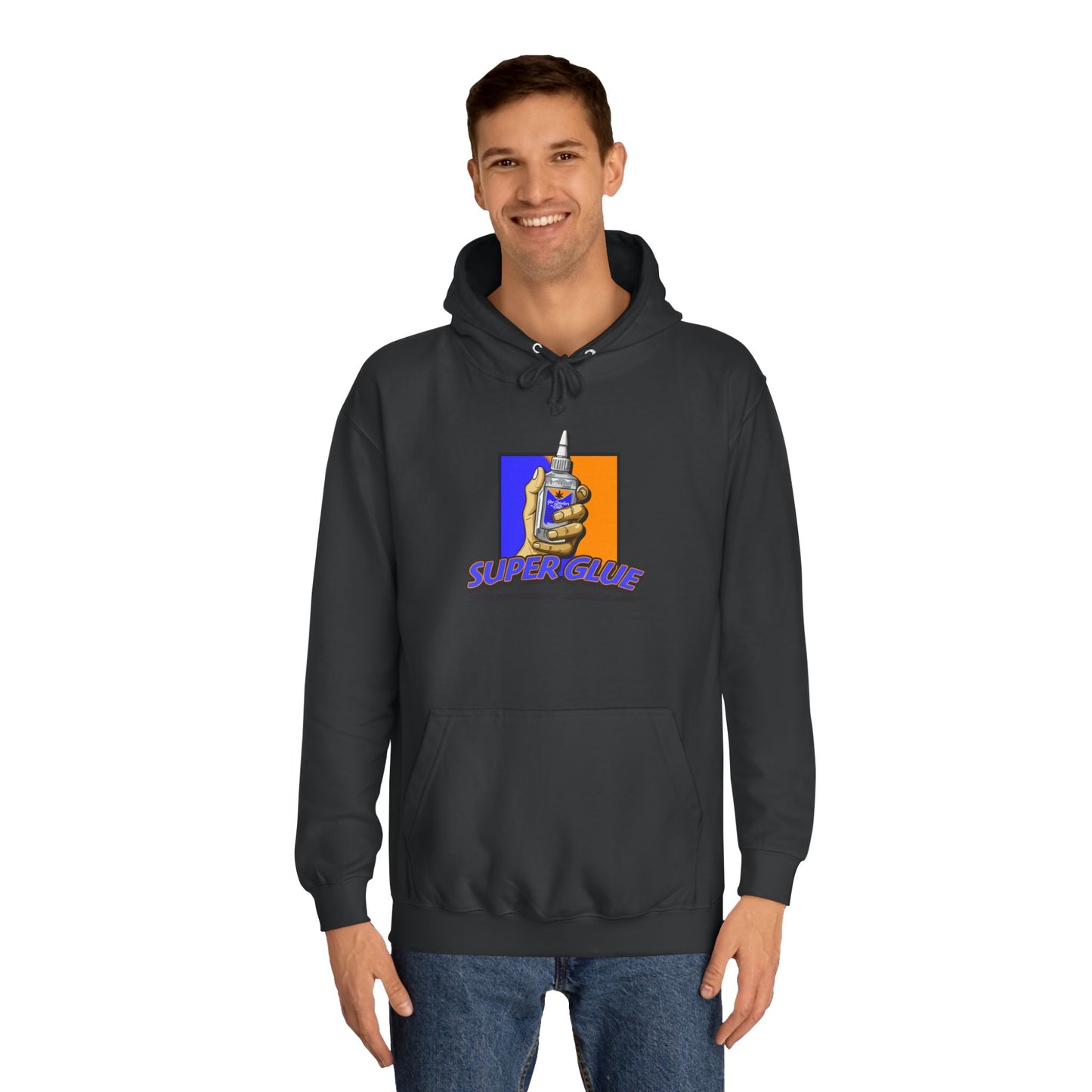 4SO's 420 Strain Design Hoodie - Super Glue