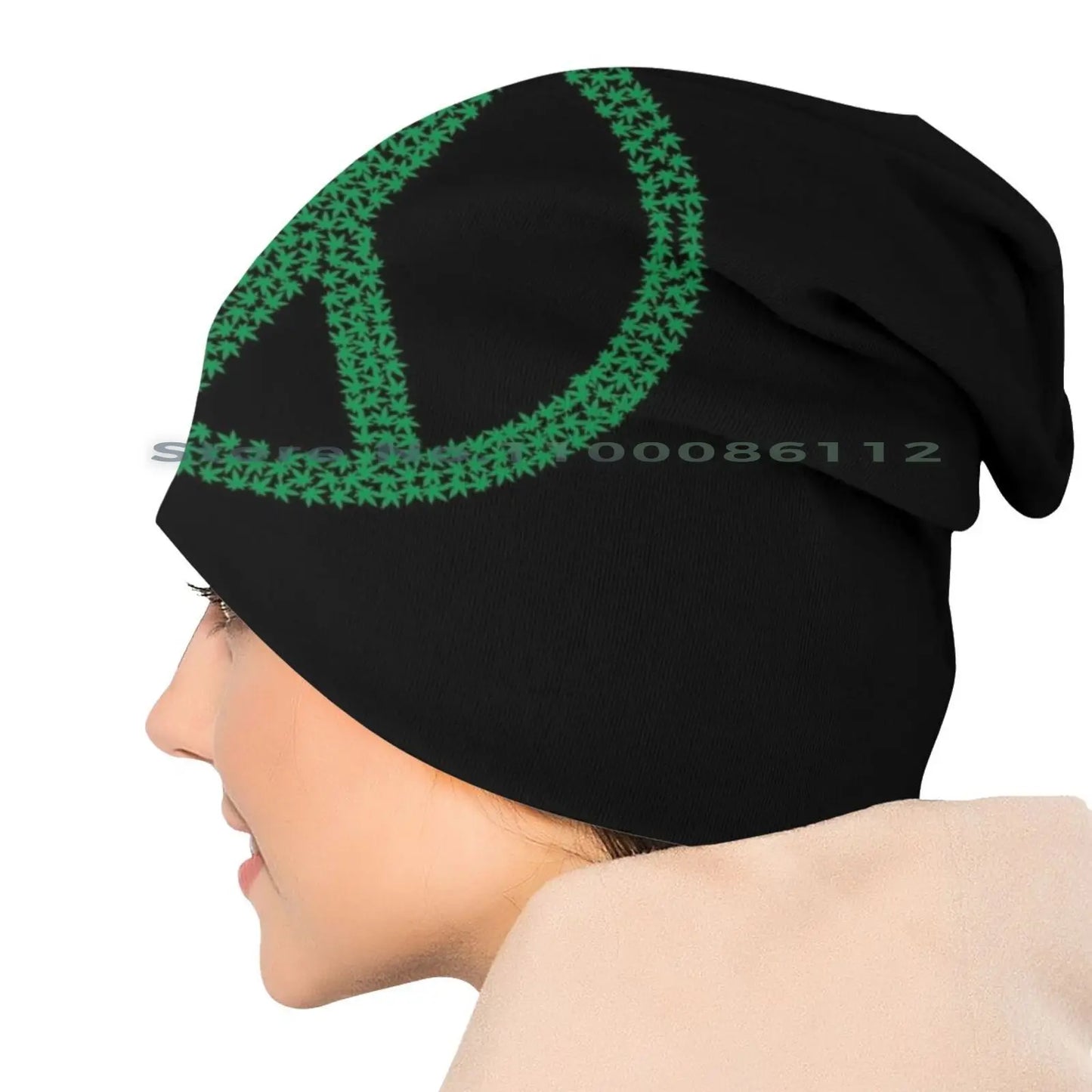 Peace Weed Beanies Knit Hat