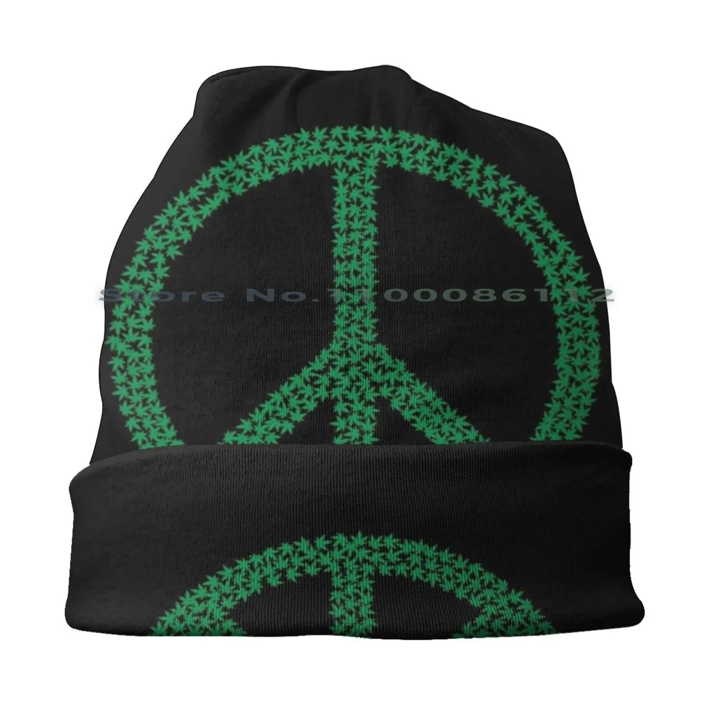 Peace Weed Beanies Knit Hat