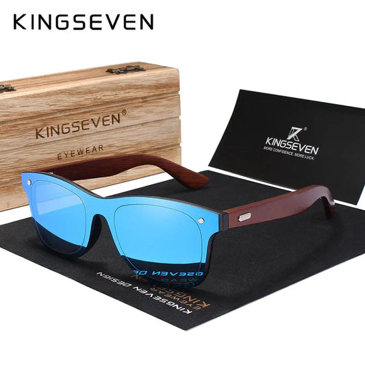 KINGSEVEN Rosewood Series Blue (Original Wood Handmade)