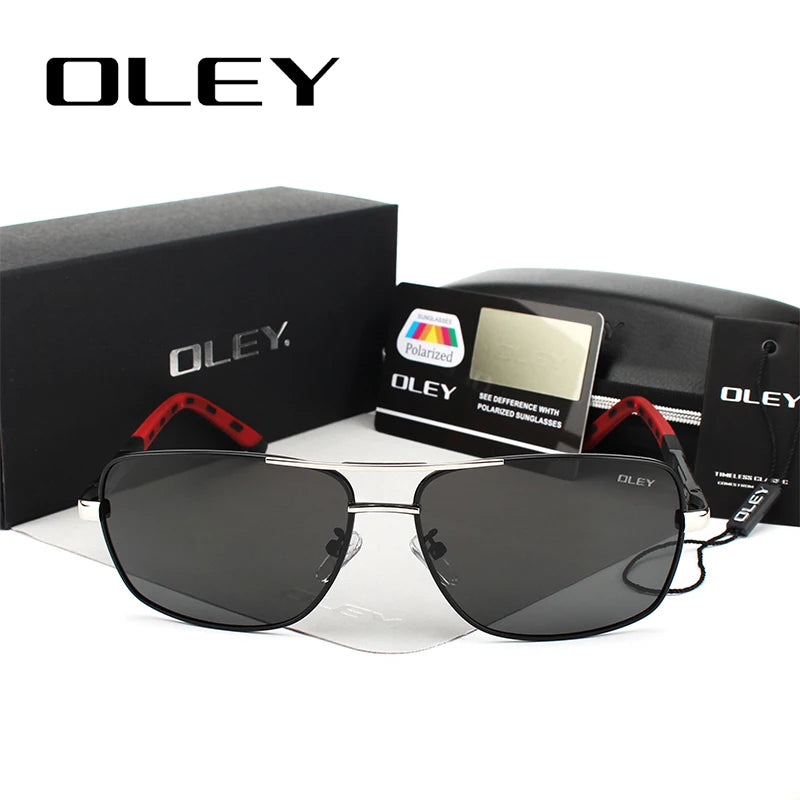 OLEY Brand Men's Polarized Sunglasses (New Item)