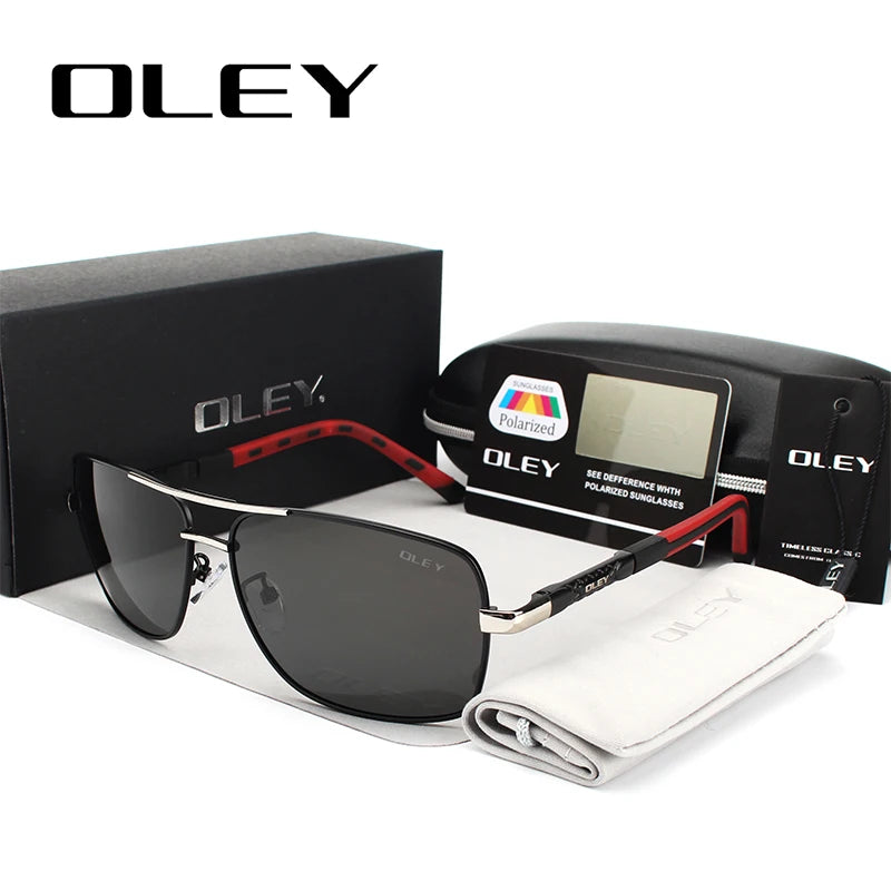 OLEY Brand Men's Polarized Sunglasses (New Item)