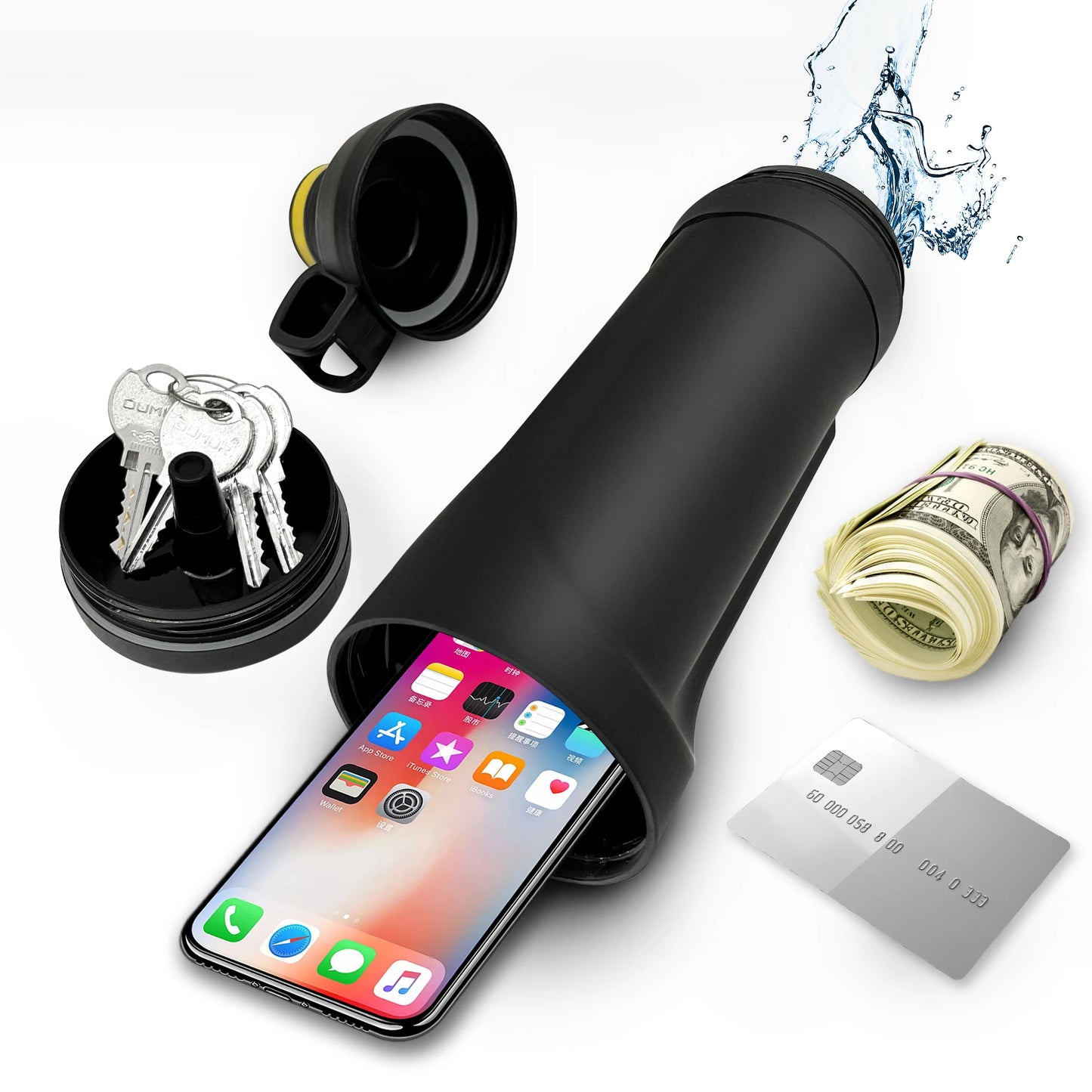 Diversion Water Bottle W/Hidden Safe For Travel