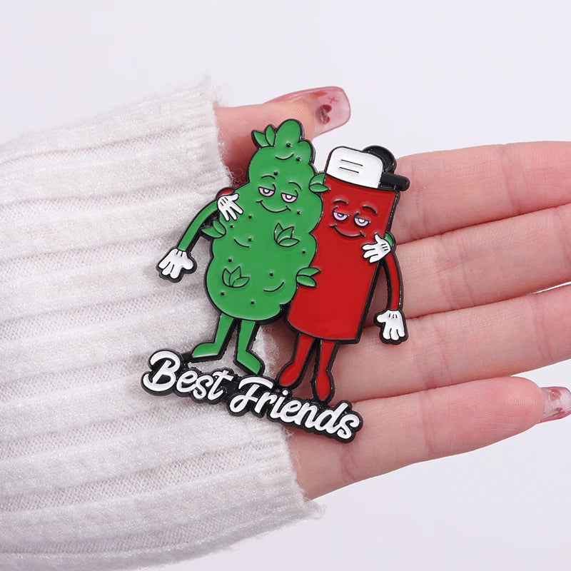 Best Friends Enamel Custom PIN 