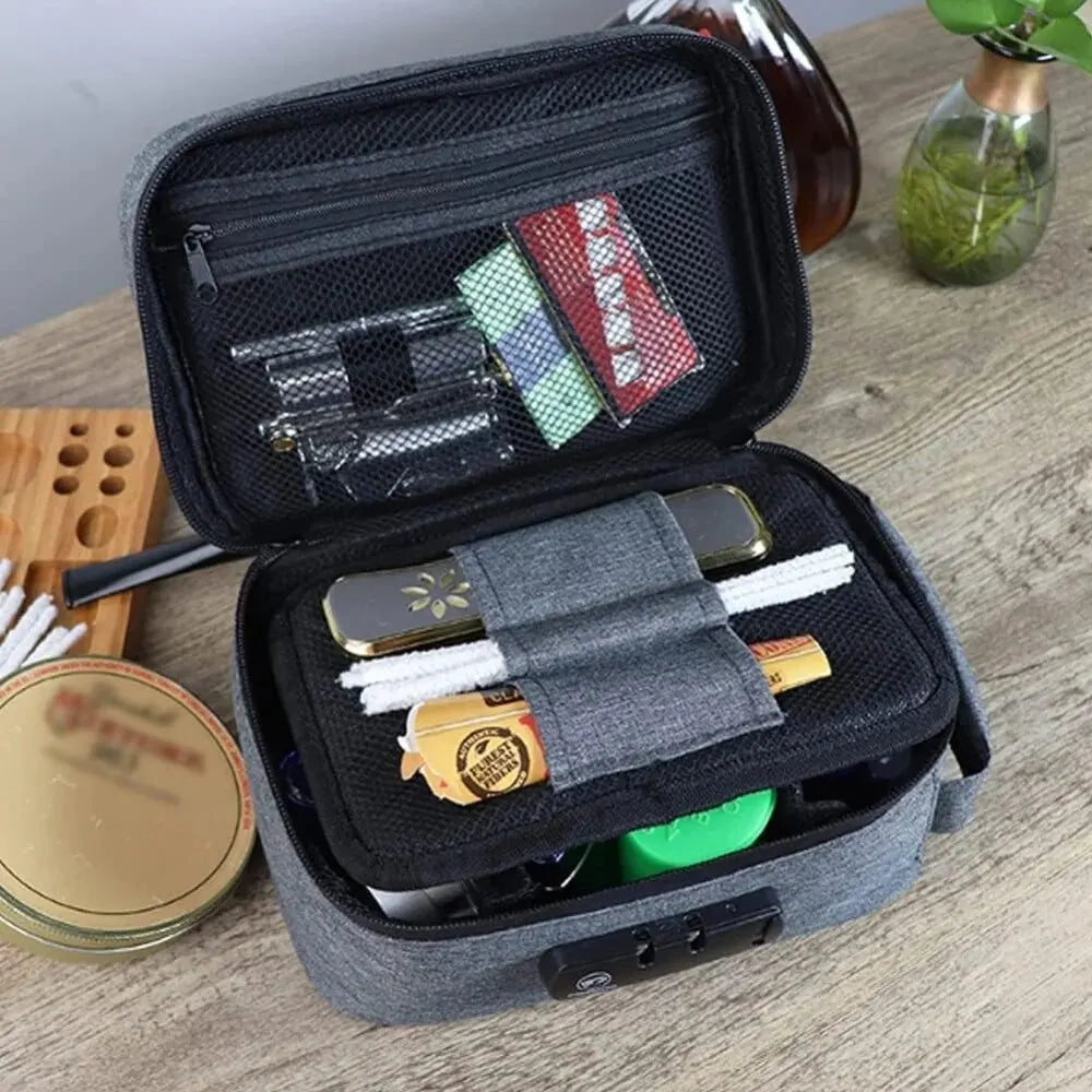 Smell Proof Bag with Combination Lock, Odorless Travel Storage, Safe, Smart, Stash Case.