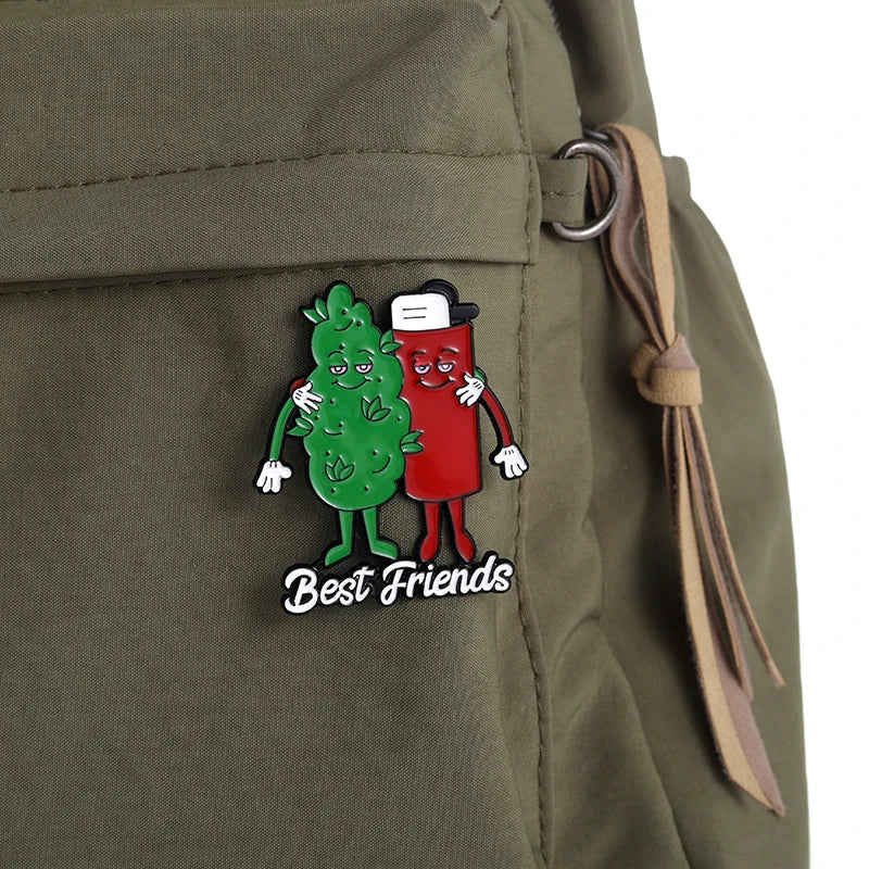 Best Friends Enamel Custom PIN 