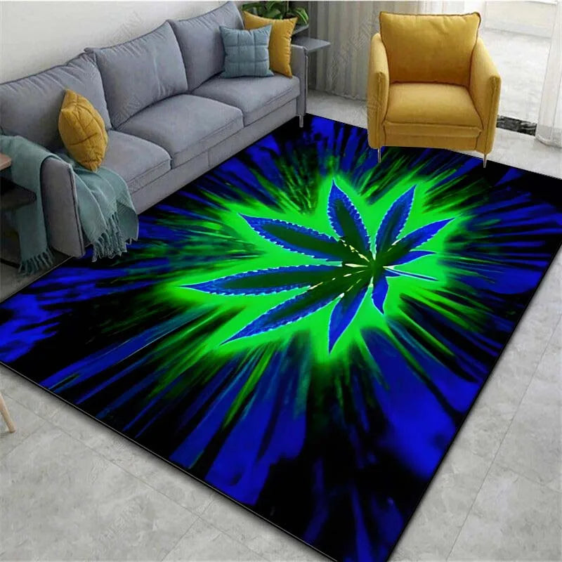 "Phantom Leaves" Floor Rug/Carpets