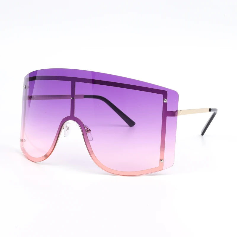 "Future Lens" Purple (Rimless Metal)