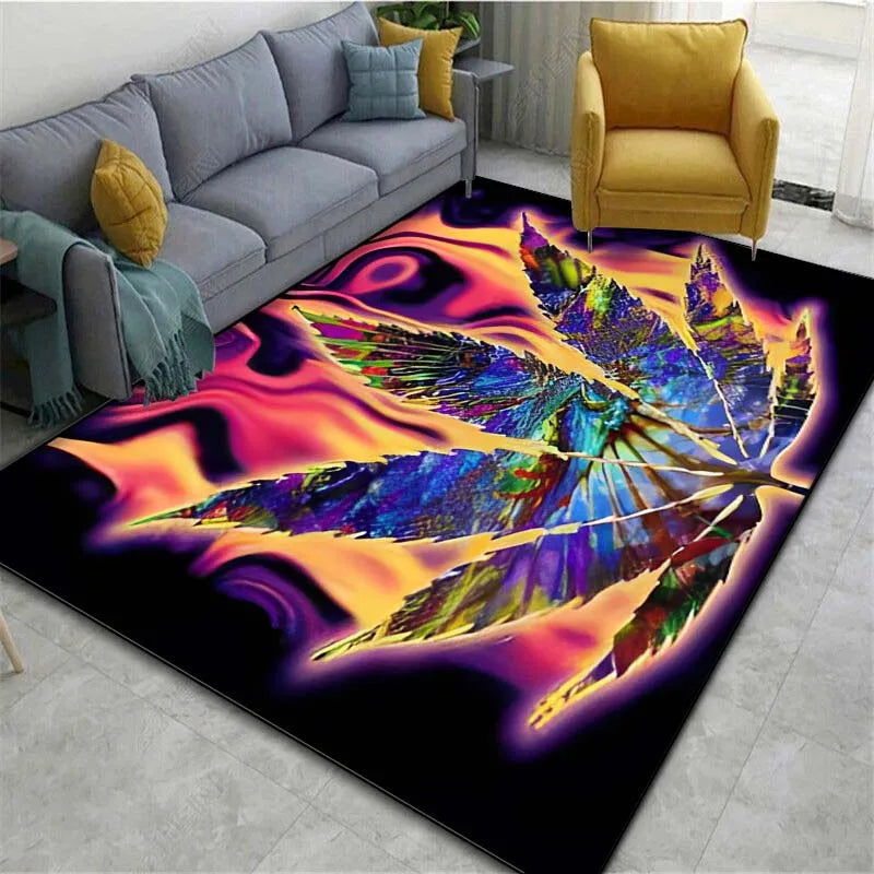 "Phantom Leaves" Floor Rug/Carpets