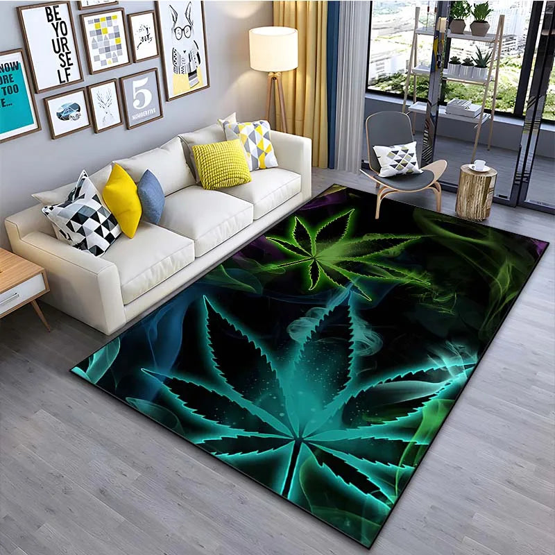 "Phantom Leaves" Floor Rug/Carpets