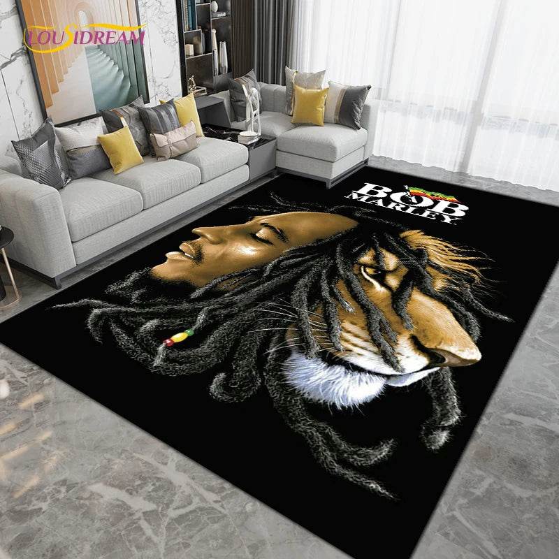 Marley/Lion Style Area Rug