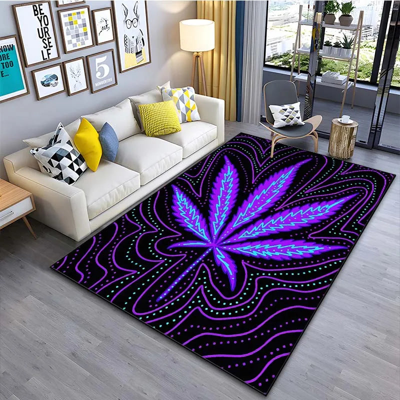 "Phantom Leaves" Floor Rug/Carpets