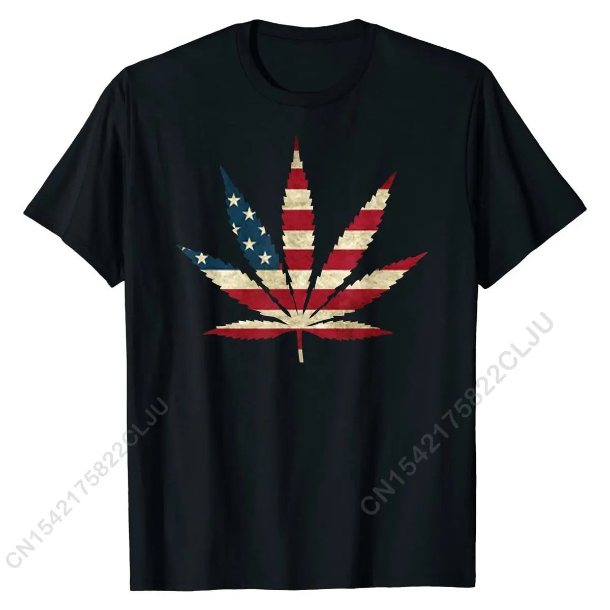 U.S. Flag Leaf T-shirt