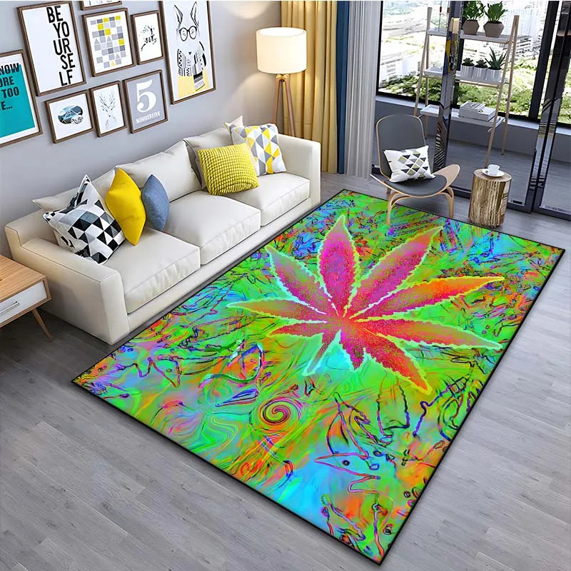 "Phantom Leaves" Floor Rug/Carpets