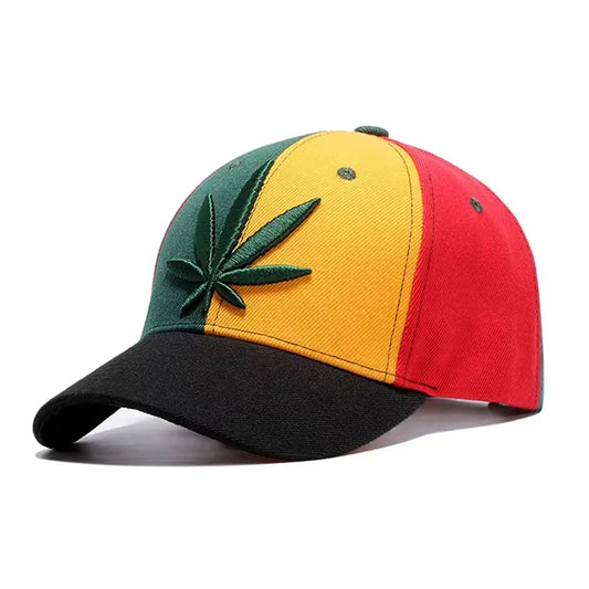 Fastball Tri-Color Cannabis Baseball Snapback (Unisex)