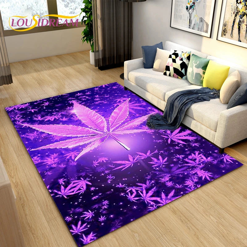 "Purply" Area Rug/Carpet Rug