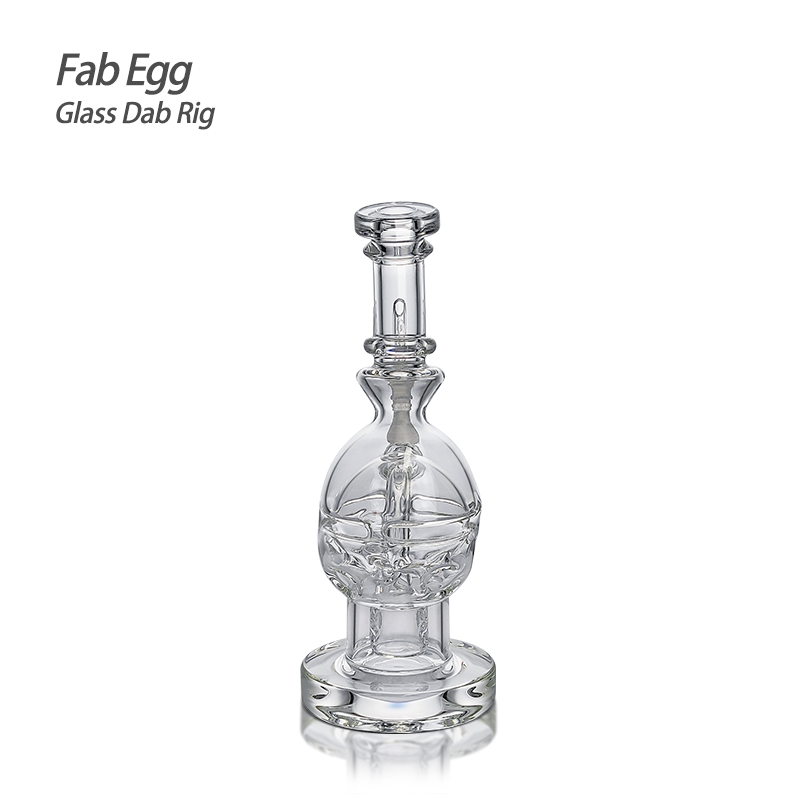 "Fab Egg" (7.48" GLASS DAB RIG) By: WAXMAID