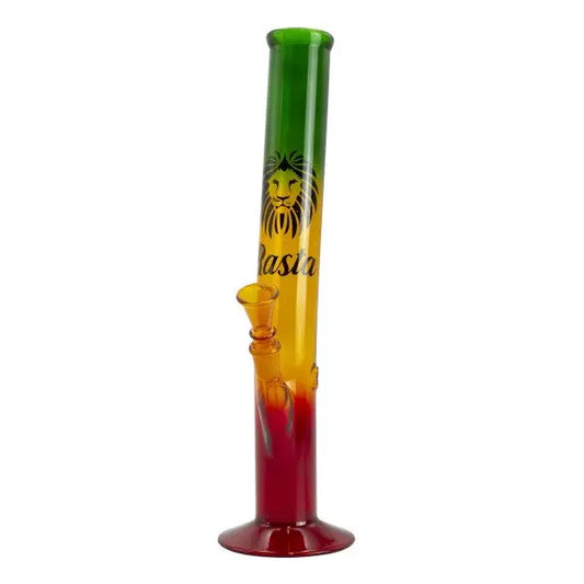 "The Rasta" (13.5" Colored Glass w/ Lion Logo)